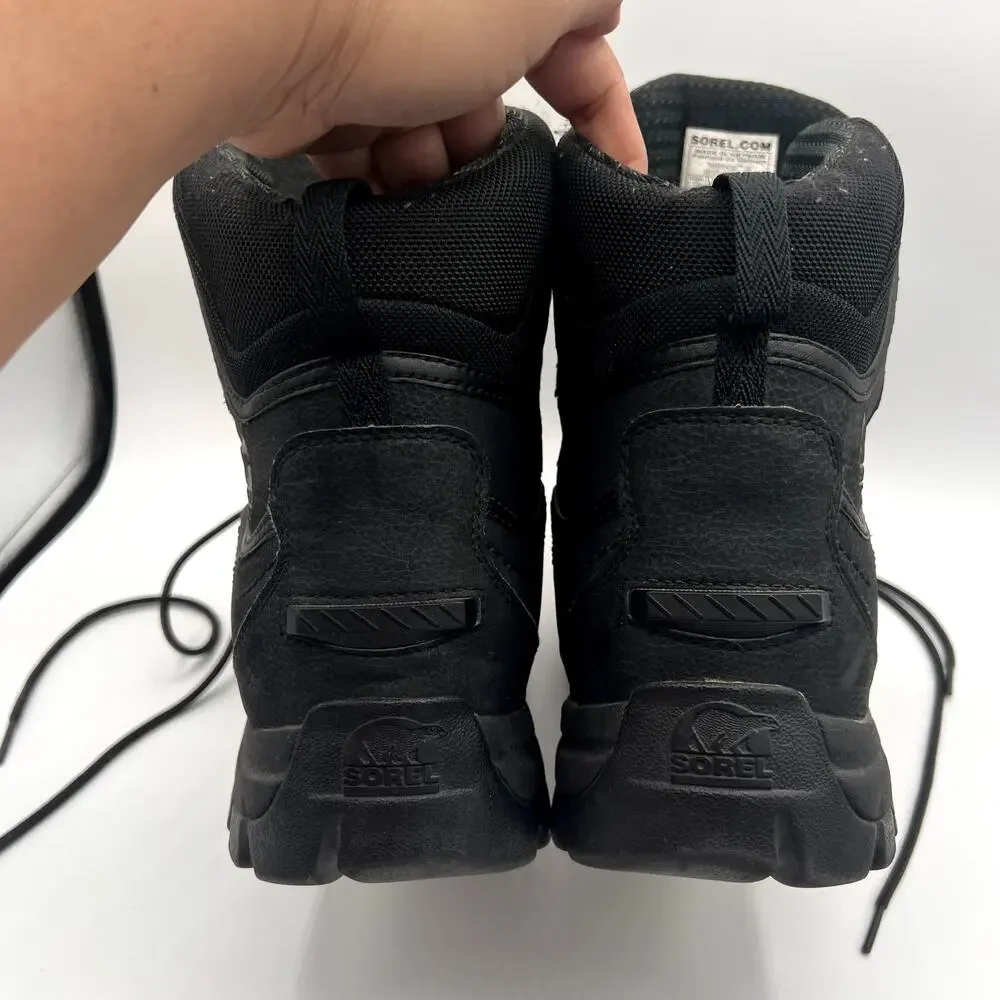 SOREL Timberwolf Waterproof Winter Snow Boots Mens Size 12 Thinsulate Insulated